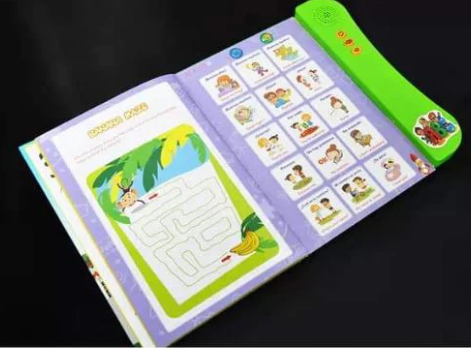 LIBRO DIDACTICO CON SONIDO EN ESPAÑOL  Y INGLES